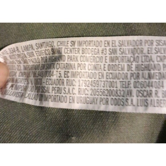 Forever 21 Utility Drawstring Army Green Jacket With Patches Size Small Pockets - Picture 16 of 16